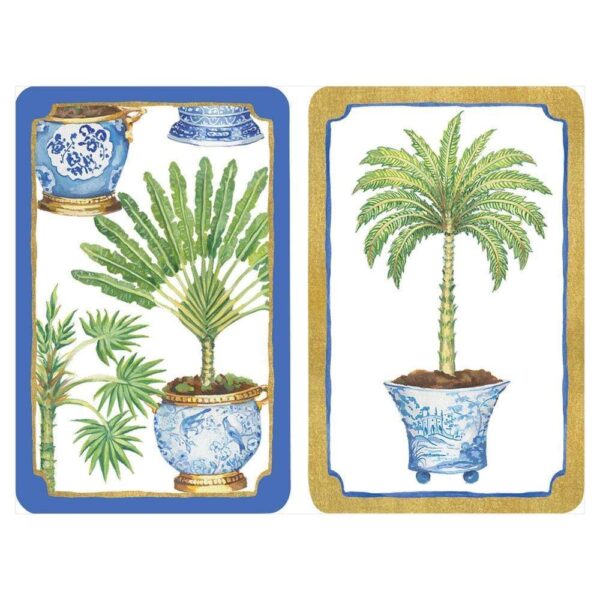 Potted Palms Playing Cards - Jumbo