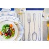 Vintage Blue Cutlery Placemats - Image 2