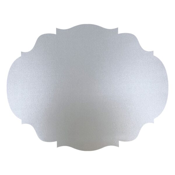 Die-Cut Silver French Frame Placemat