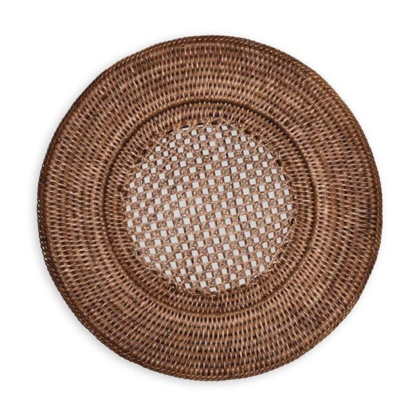 Rattan Round Charger